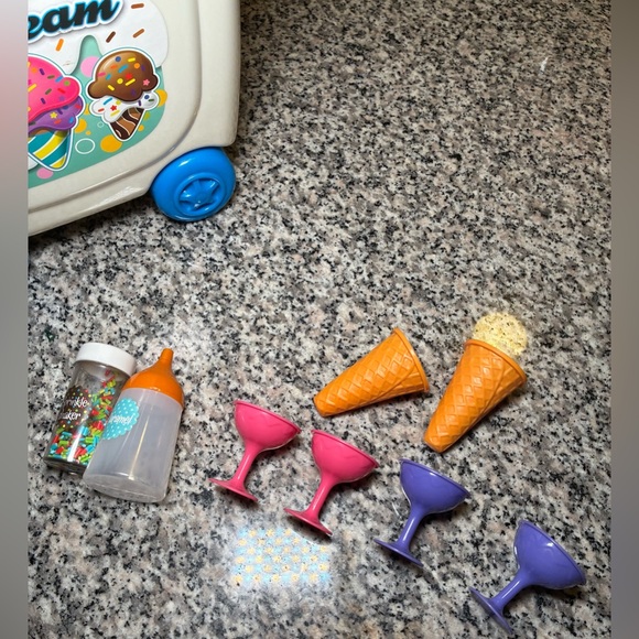Play go Toy Ice Cream Cart Stand 28 piece kid toy - Picture 4 of 10